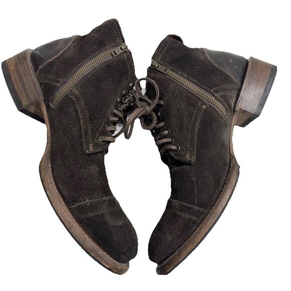 Freebird By Steven Men's Nate Brown Leather Boots Size 10 - Picture 10 of 14